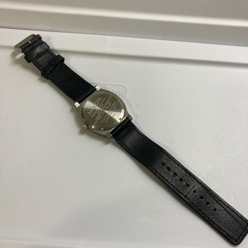 Nixon Silver and Black Watch - Picture 5 of 8